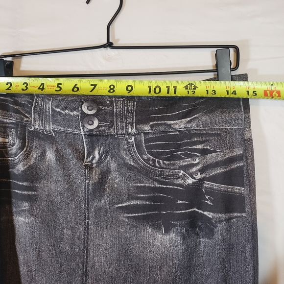 These legging stretch pants look like real jeans. They are comfy and realistic. - Picture 7 of 7